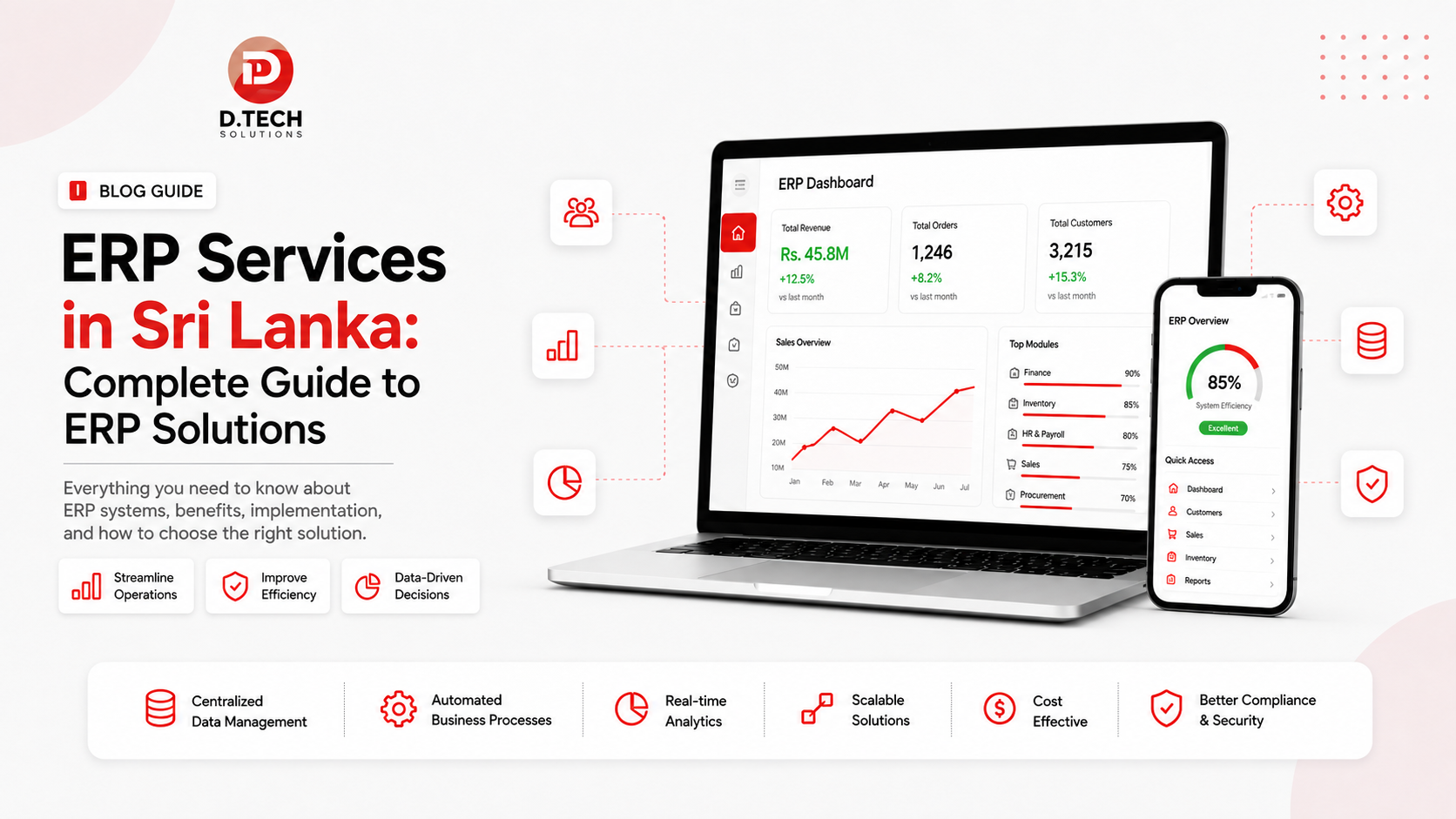 ERP services in Sri Lanka custom ERP development